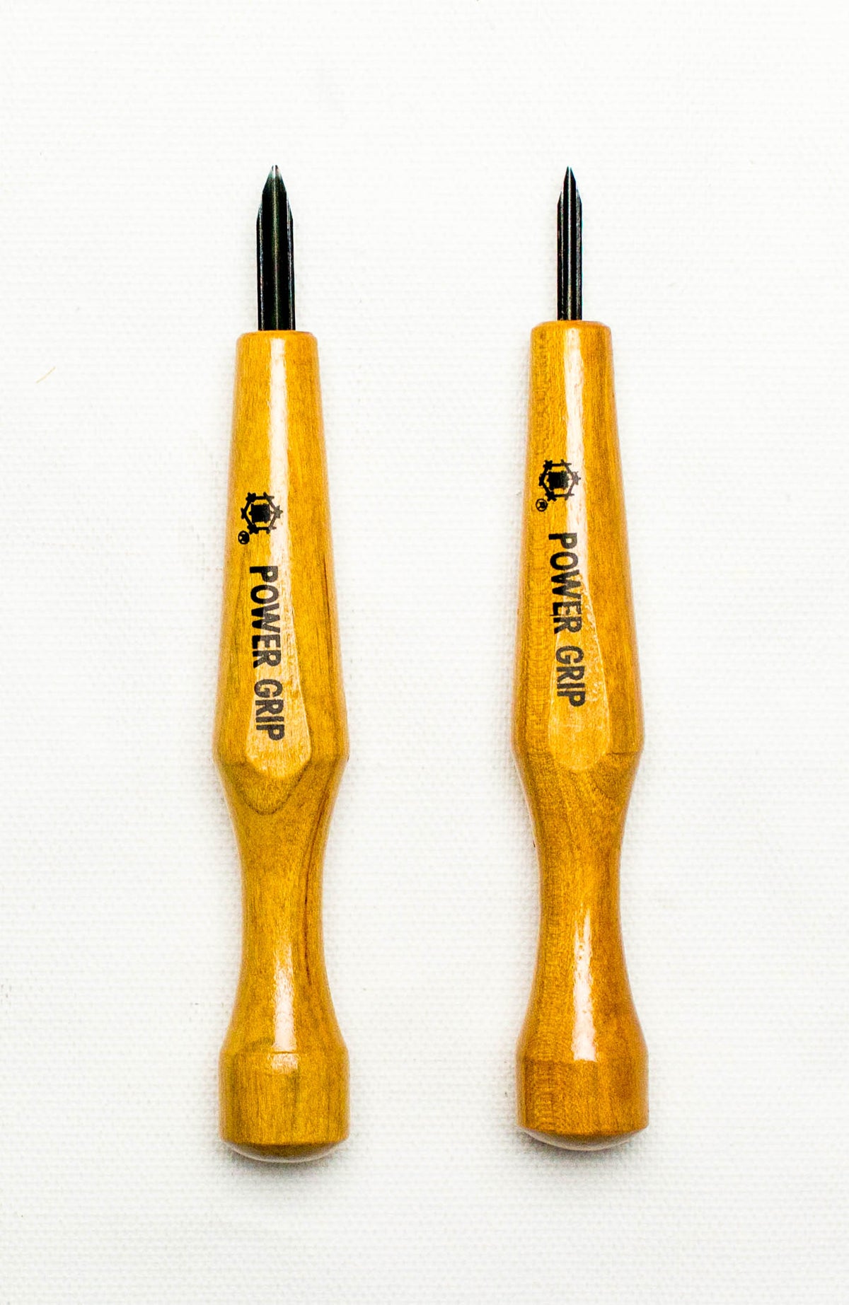 Mikisyo Power Grip Carving Tool Eraser Stamp Round-Bottom V-Tool 60 Degree 3mm #84036