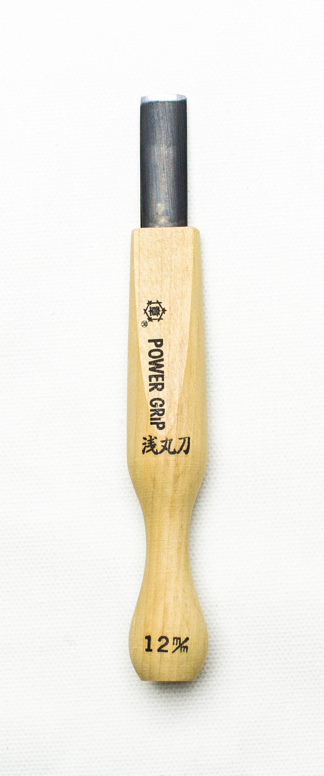 Mikisyo Power Grip Carving Tool Shallow Gouge 12mm #85120