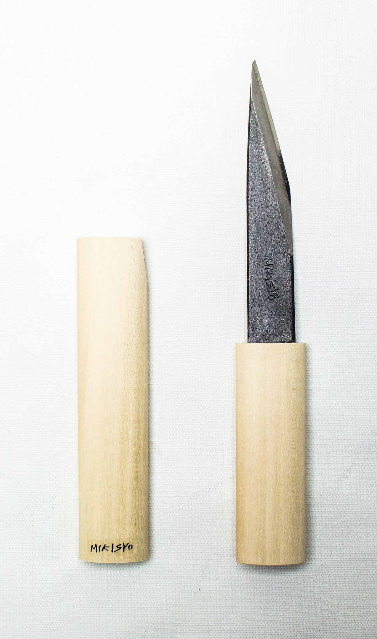 Mikisyo Black Yokote Kogatana Knife with Sheath 90mm #52031