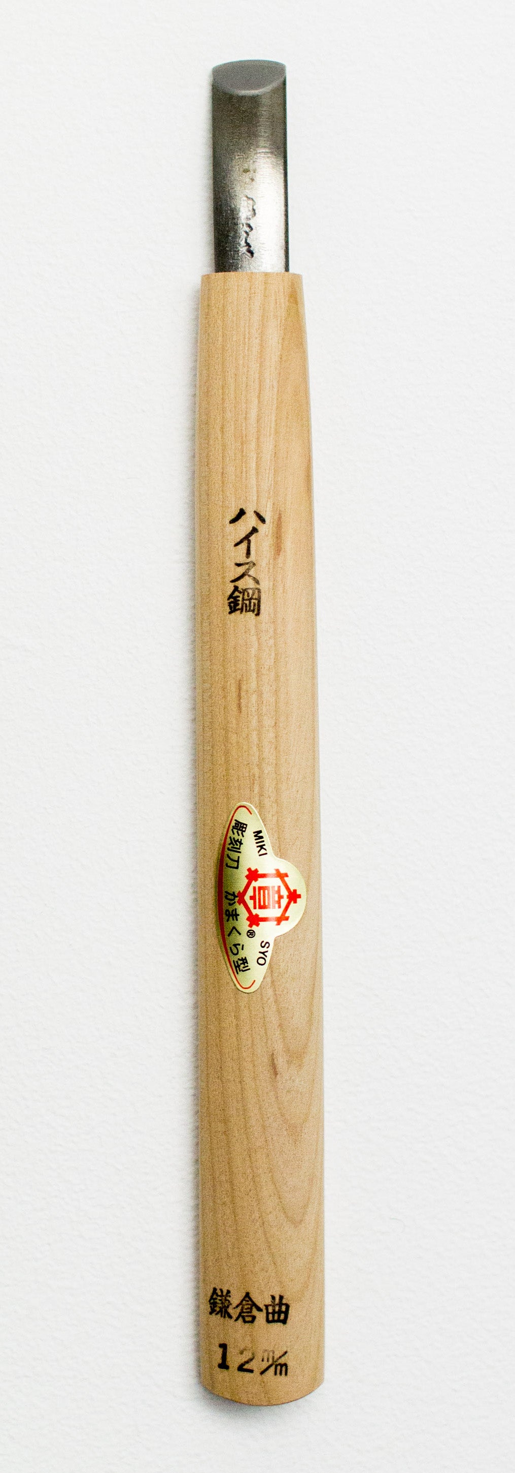 Mikisyo HSS Carving Tool Bent Kamakura Gouge 30mm #36300