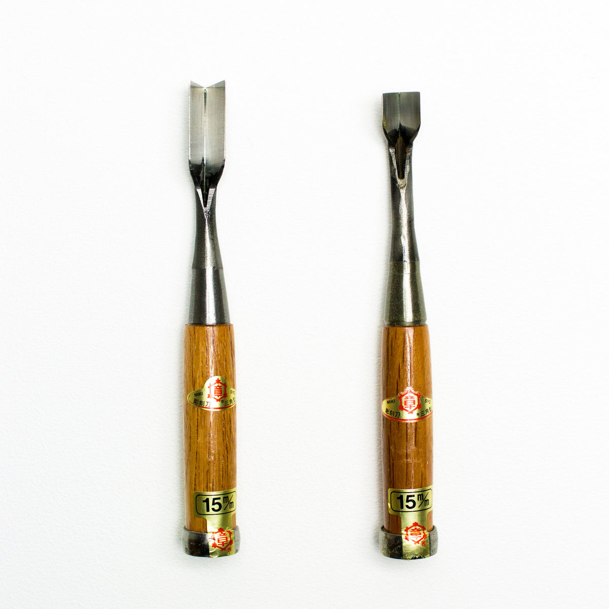 Mikisyo Wood Carving Mallet Chisel V-Tool 12mm #20120