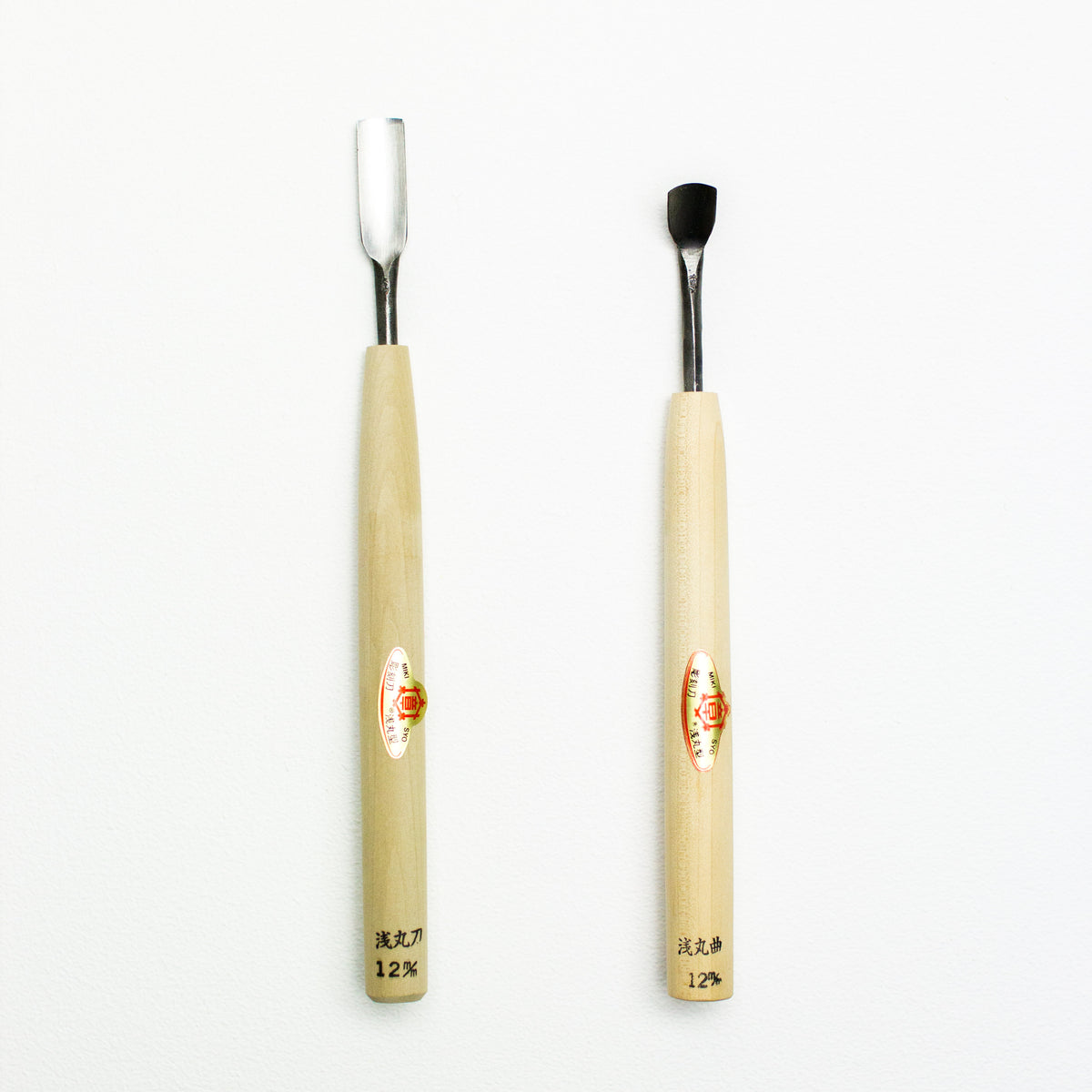 Mikisyo Wood Carving Push Chisel Shallow Gouge 6mm #24060