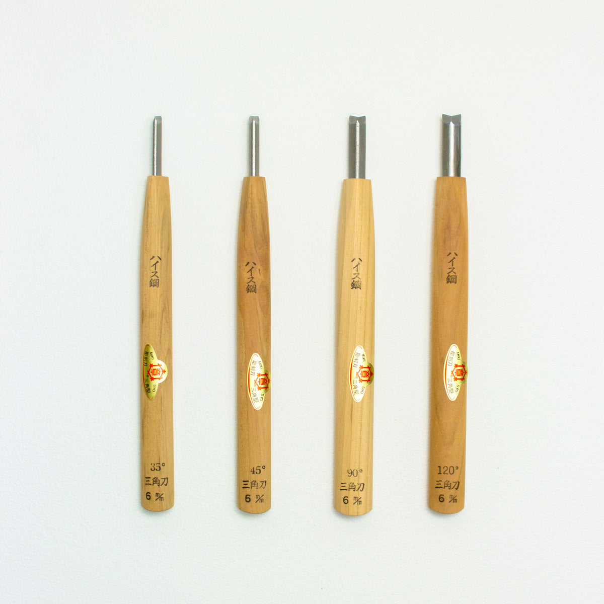 Mikisyo HSS Carving Tool V-Tool 35 Degree 4.5mm #39016