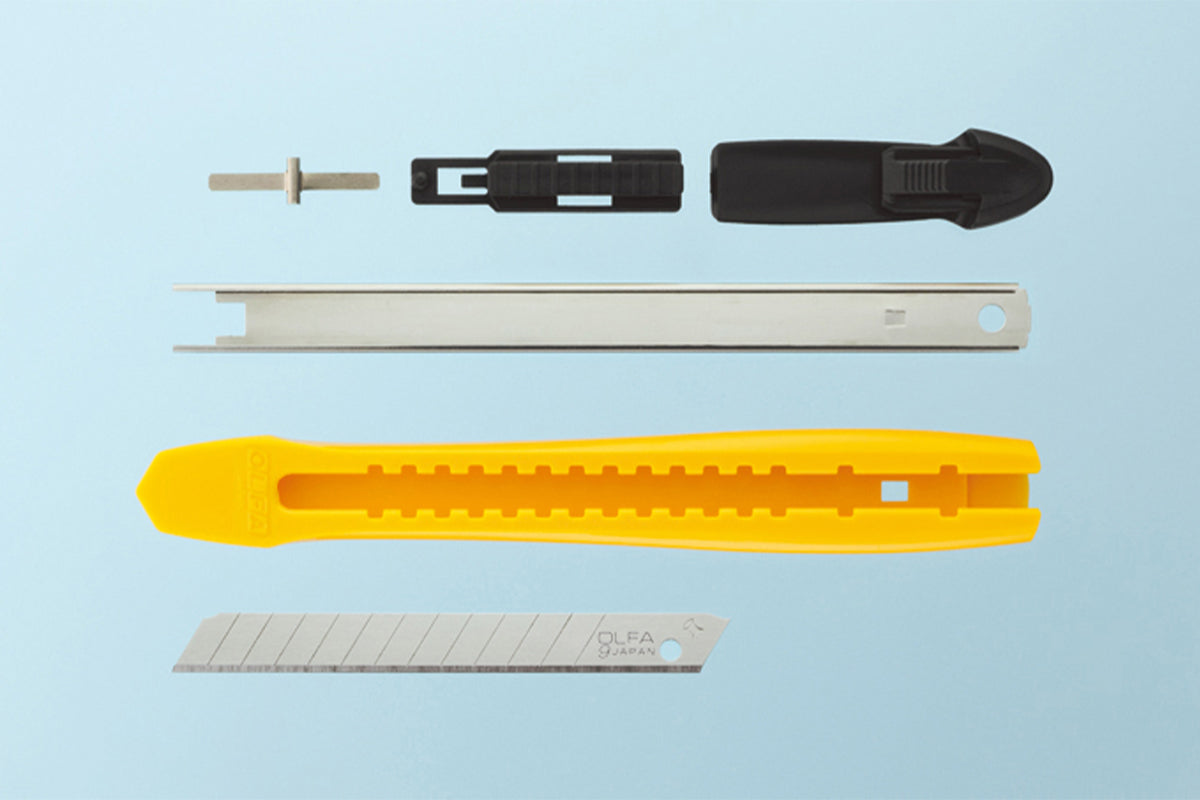 Olfa Eco Utility Knife S-Type Yellow 188BSY