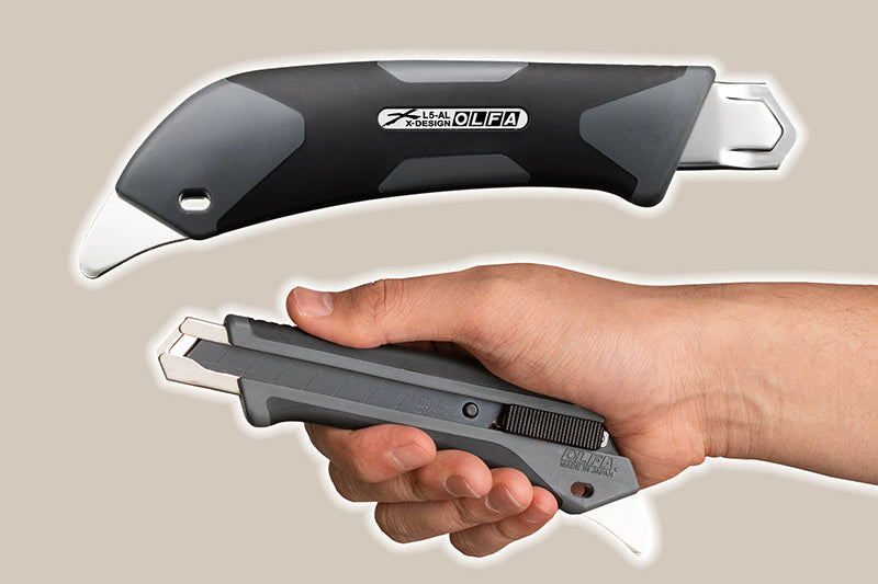 Olfa Hyper AL Large Utility Knife (Gray) 193B-GRY
