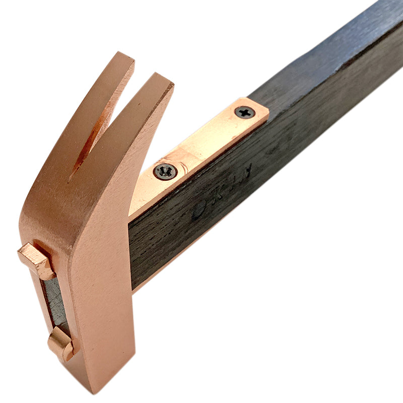 Marukin Butaiya Hammer (Naguri), Square, Burnt Finish, Bronze, 360mm