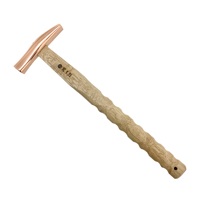 Marukin Sheet Metal Hammer, Stainless Burikiya 21mm, SY Grip, Bronze, 350mm