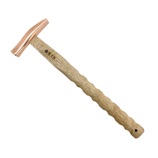 Marukin Sheet Metal Hammer, Stainless Burikiya 21mm, SY Grip, Bronze, 350mm