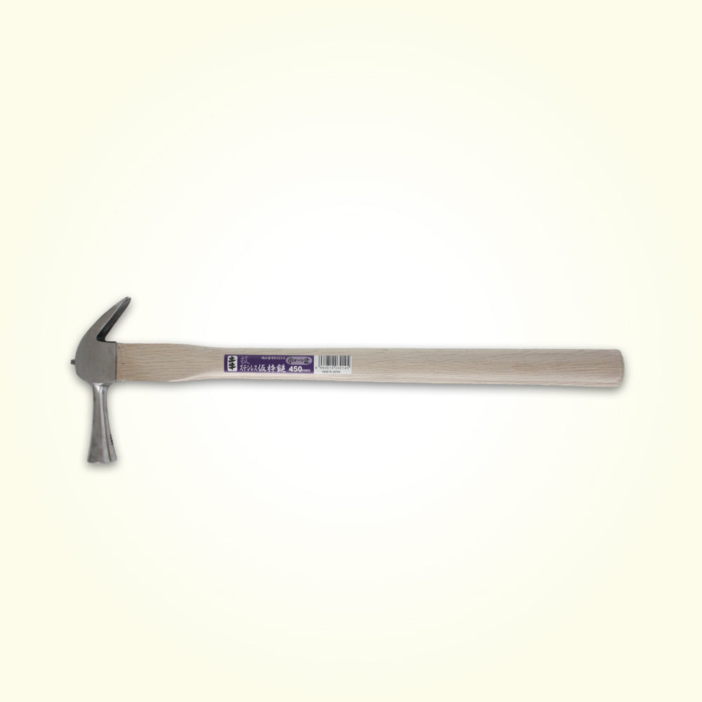 Dogyu Stainless Steel Formwork Hammer Waza 450 Small Anti-Slip Face #03214