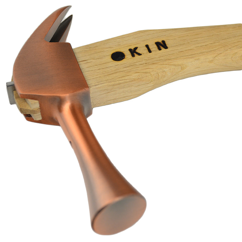 Marukin Kariwaku Hammer, Copper, Smooth Face, Small Head, Wave-Curve, 350mm