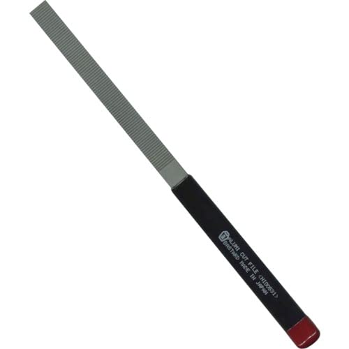 Tsubosan Aluminum Cut Needle File Flat Coarse 215 mm HI00531