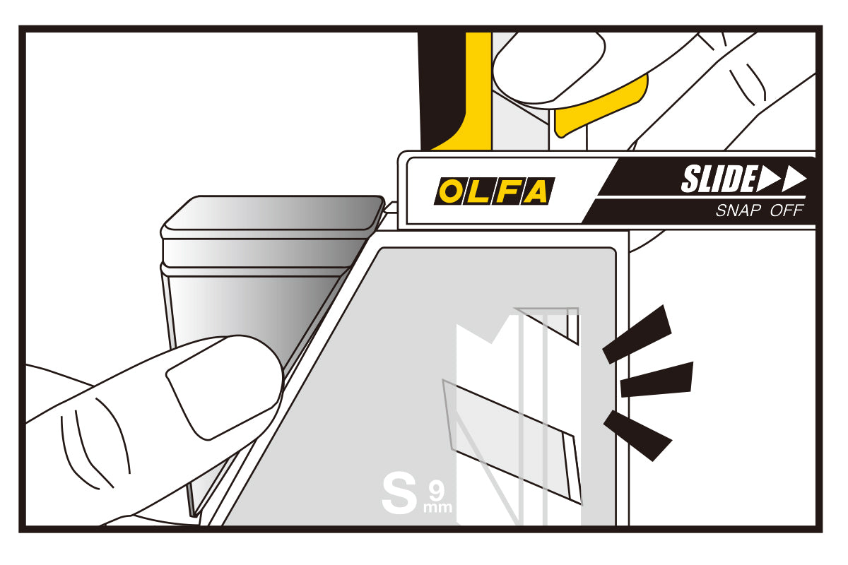 Olfa Poki Blade Snapper Station (Stationery) 214BS