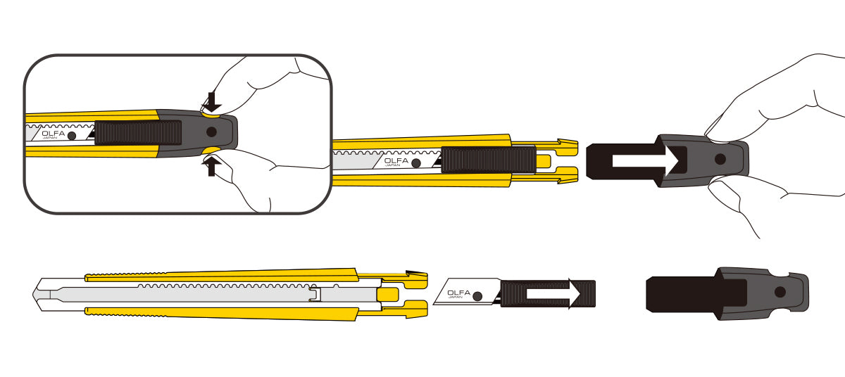 Olfa A Plus Utility Knife (Stationery) 215BS