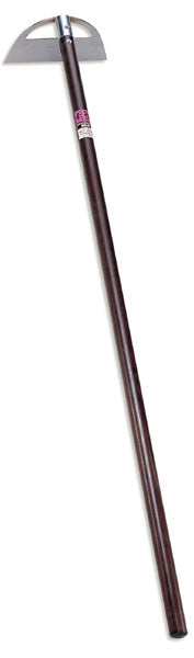 Nisaku Stainless Steel Standing Sickle 1200mm, Brown Handle No.205