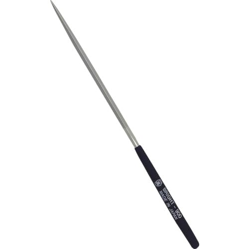 Tsubosan Bright-900 Precision Needle File Triangular #3 200 mm Pack of 5 BRSA0553