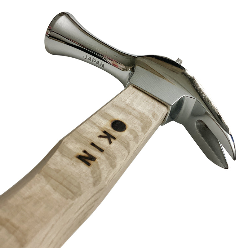Marukin Kariwaku Hammer, Mirror, Smooth Face, Small Head, Wave-Curve, 250mm Short