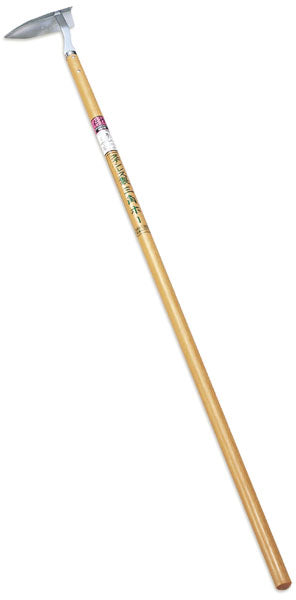 Nisaku Stainless Steel Triangle Hoe, Long Handle No.1012