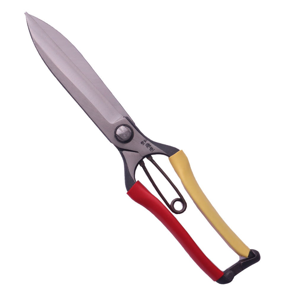 Tobisho One-Hand Topiary Shears, Double-Edged (Straight Blade) 270mm PS-34