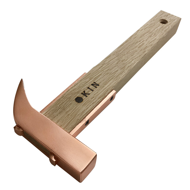 Marukin Butaiya Hammer (Naguri), Square, Bronze, 250mm Short Grip