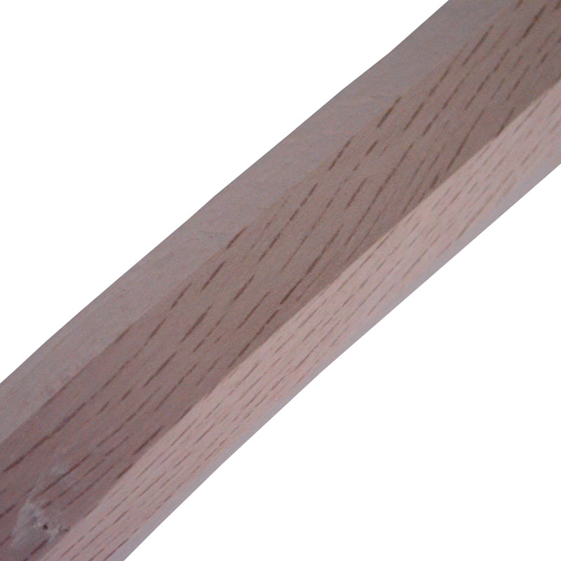Marukin Oak Kariwaku Hammer Handle, Square Wave-Curve, 450mm, Eye 16x33mm