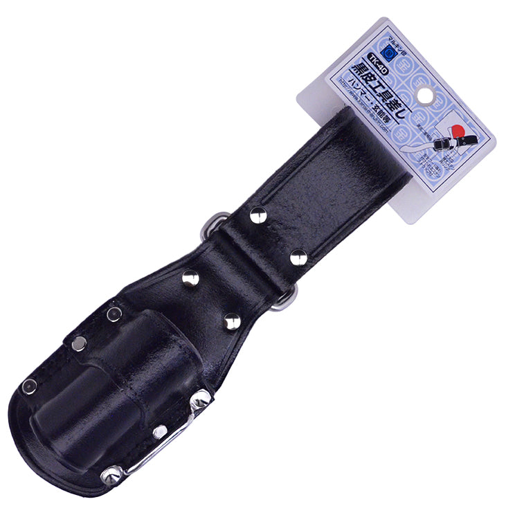 Marukin Black Leather Tool Holder, 1 Slot (45x43mm), H265mm TK-40