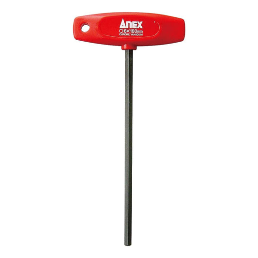 Anex T-Handle Hex Key Screwdriver H6x160 3200