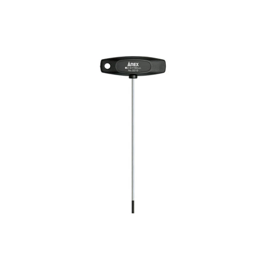 Anex T-Handle Hex Key Screwdriver Long Type H2.5x150 3210