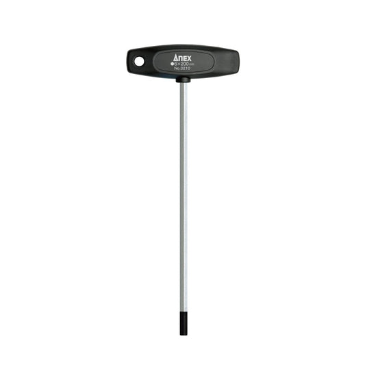 Anex T-Handle Hex Key Screwdriver Long Type H6.0x200 3210