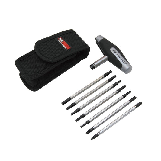 Anex Super Action Grip Screwdriver with 7 Bits 3350