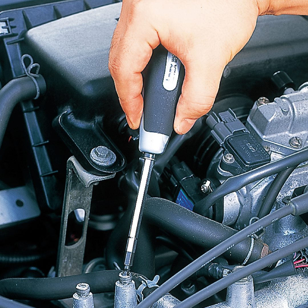 Anex Super Action Grip Screwdriver with 7 Bits 3350