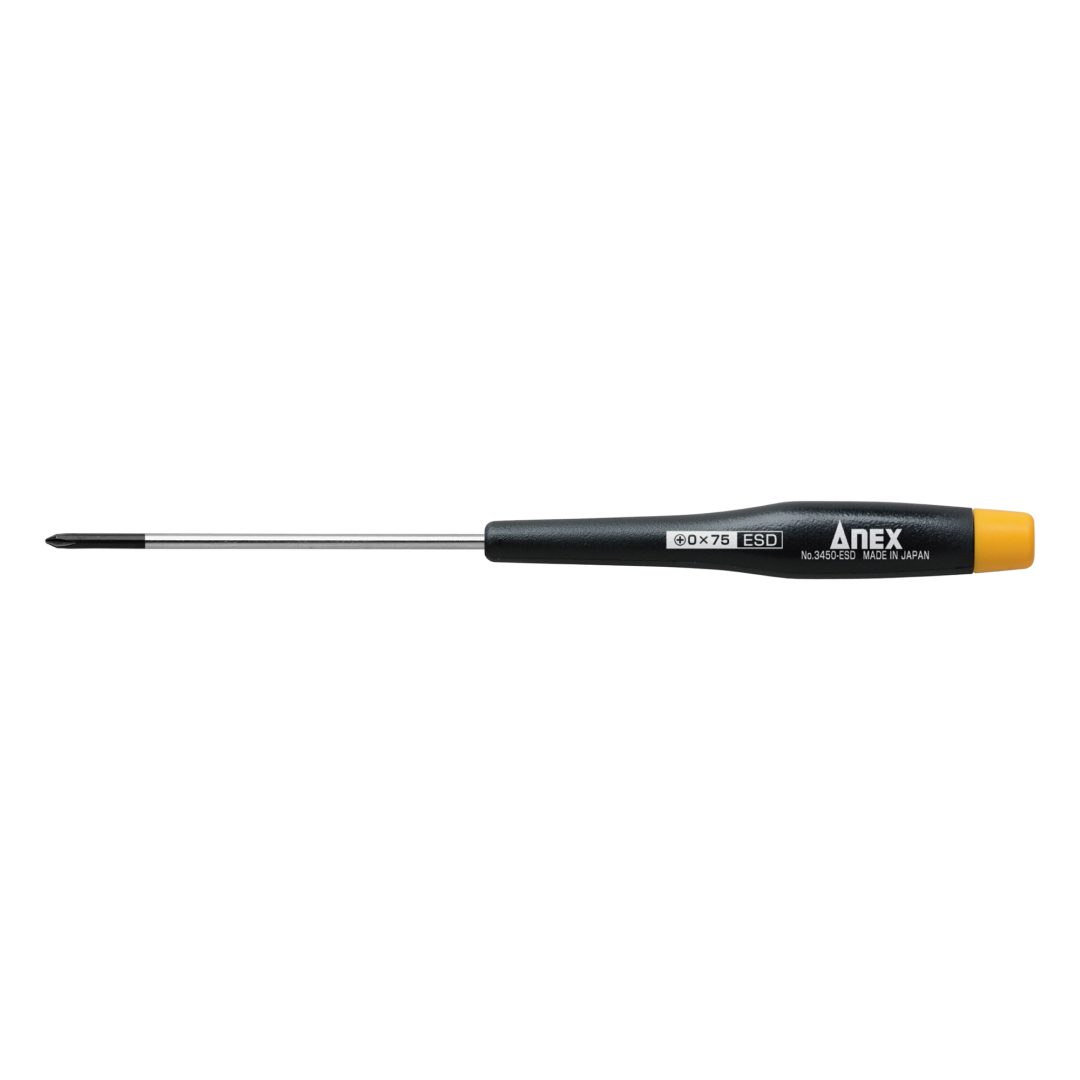 Anex ESD Precision Screwdriver +0x75 3450-ESD