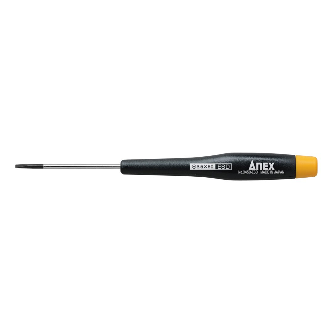 Anex ESD Precision Screwdriver -2.5x50 3450-ESD