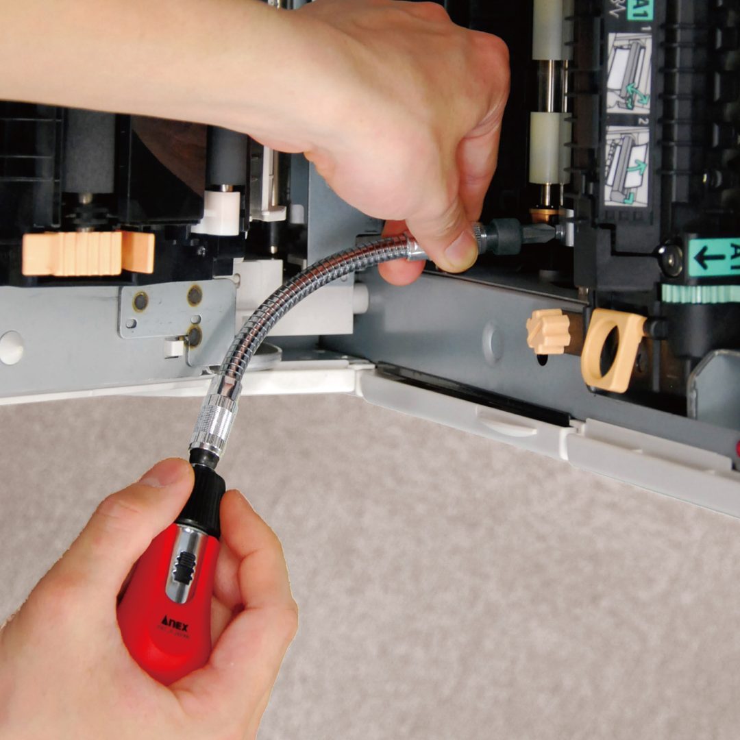Anex Ratchet Screwdriver with Flexible Shaft 353