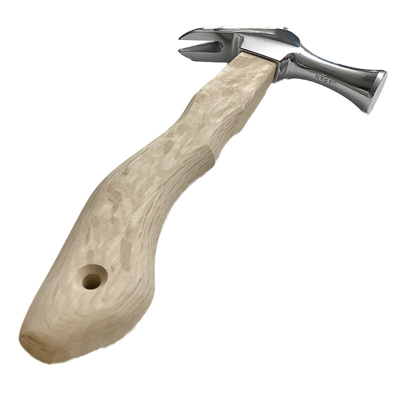 Marukin Kariwaku Hammer, Mirror, Smooth Face, Small Head, Wave-Curve, 250mm Short
