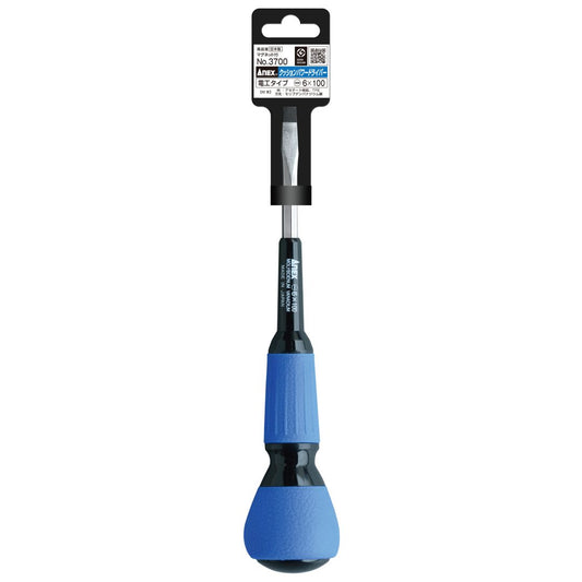 Anex Cushion Power Screwdriver Electrician Type -6x100 3700