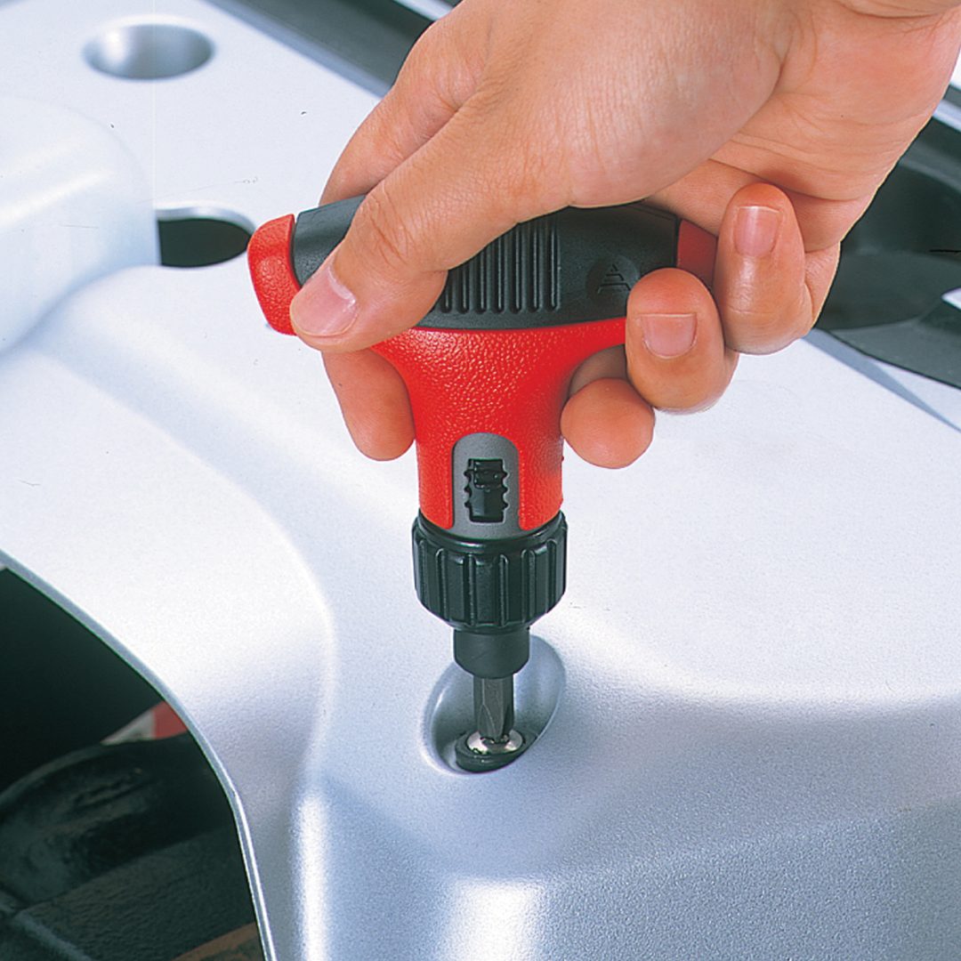 Anex T-Type Ratchet Screwdriver 370
