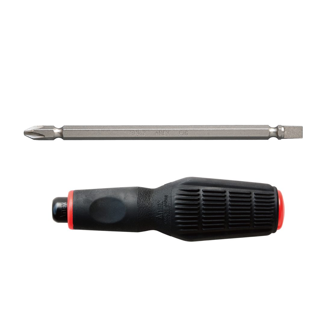 Anex Soft Grip Interchangeable Screwdriver 3970