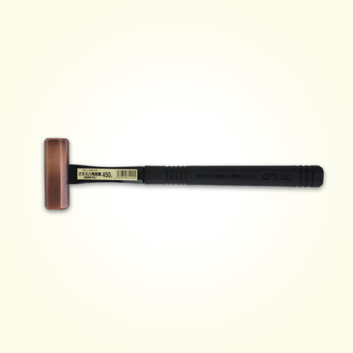 Dogyu Bronze Octagonal Genno Hammer with Fiberglass Handle 450g #81009