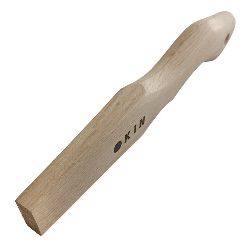 Marukin Oak Gennou Handle, Wave-Curve, 250mm Short, Eye 10x24mm