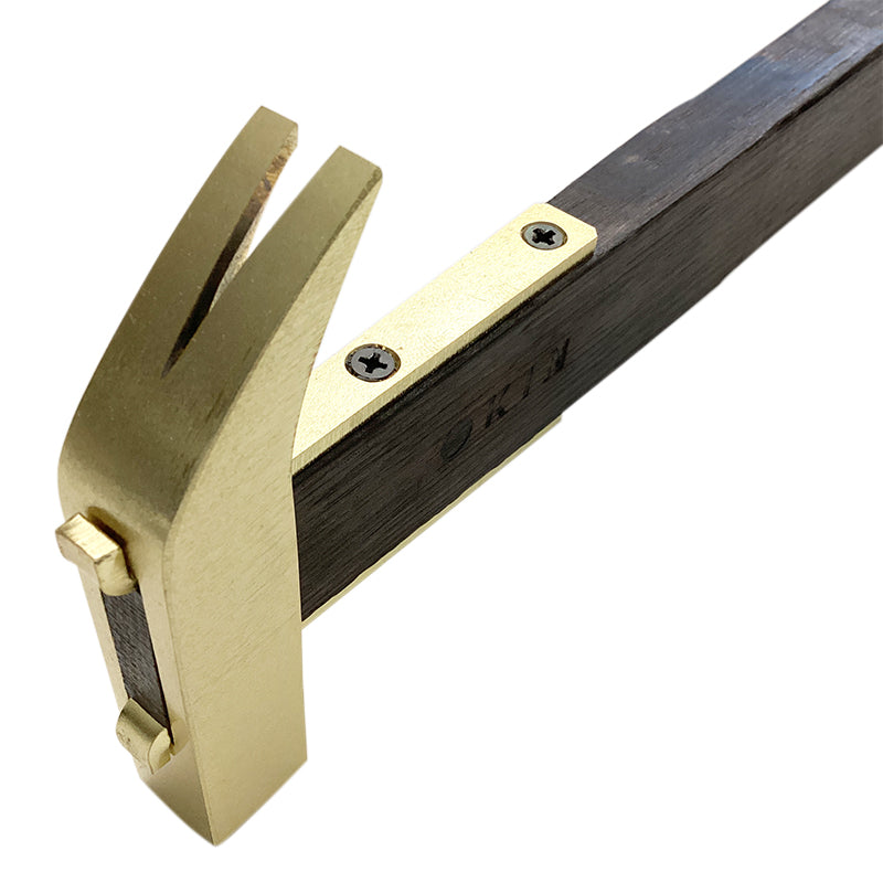 Marukin Butaiya Hammer (Naguri), Square, Burnt Finish, Gold, 360mm