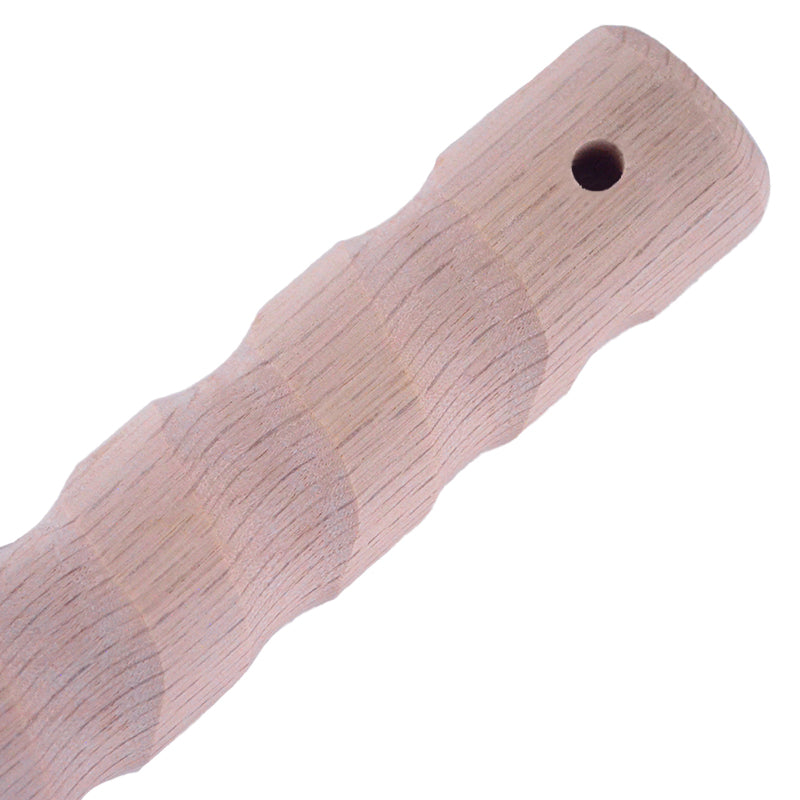 Marukin Oak Kariwaku Hammer Handle, Spiral, 350mm, Eye 14x26mm