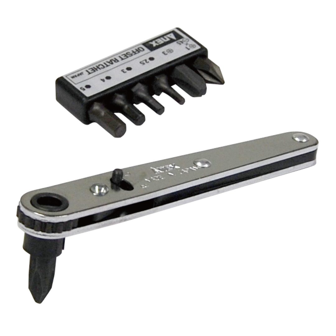 Anex Offset Ratchet Screwdriver 7-piece 417