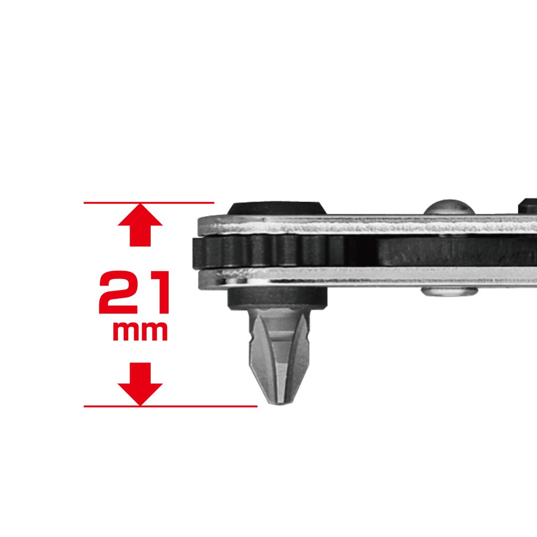 Anex Up-Head Type Offset Ratchet Screwdriver Socket Set 427S