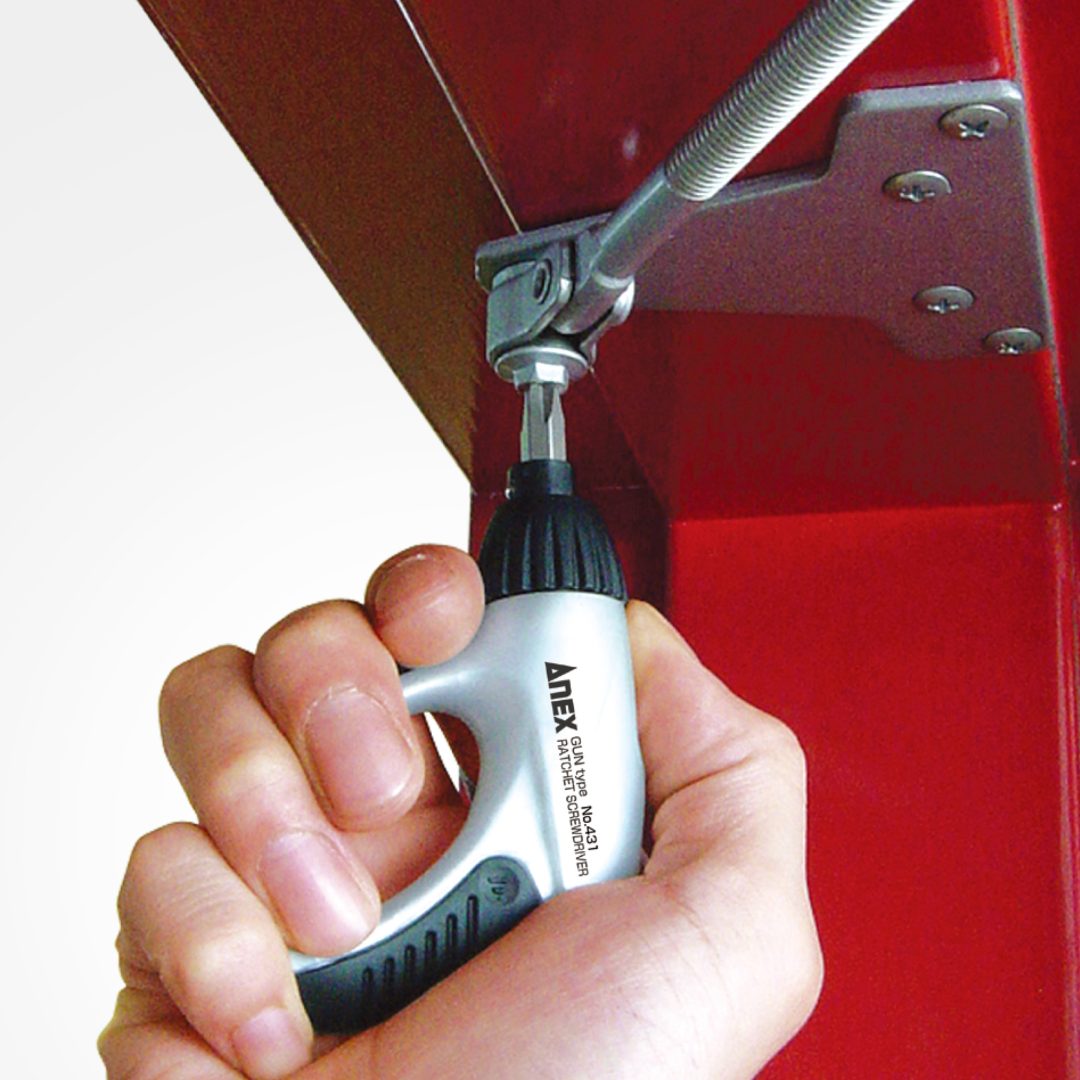 Anex GundraNeji-Pita Ratchet Screwdriver Bit 2-piece 431