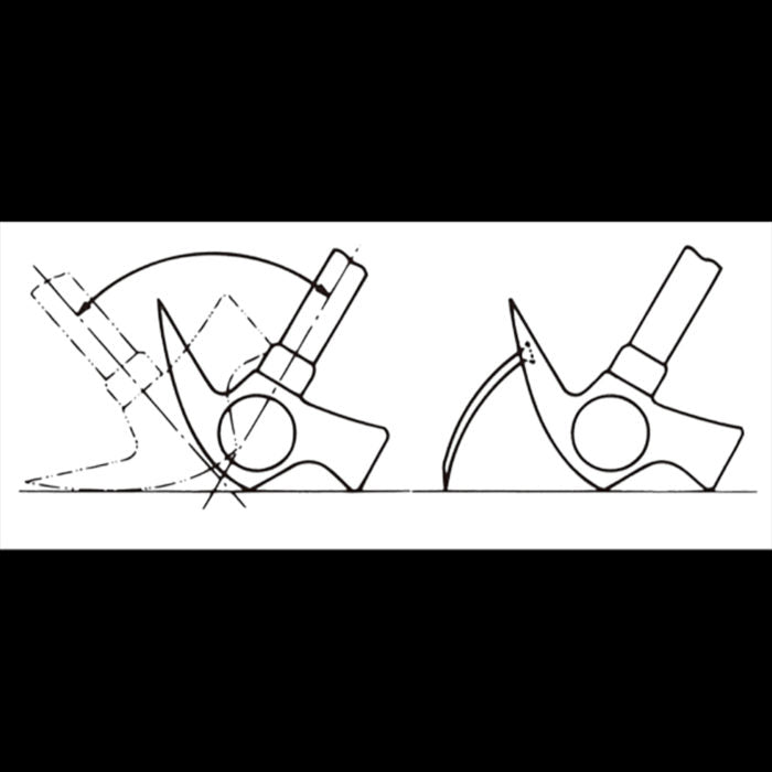Dogyu Barashi Demolition Hammer Medium Anti-Slip Face #00543