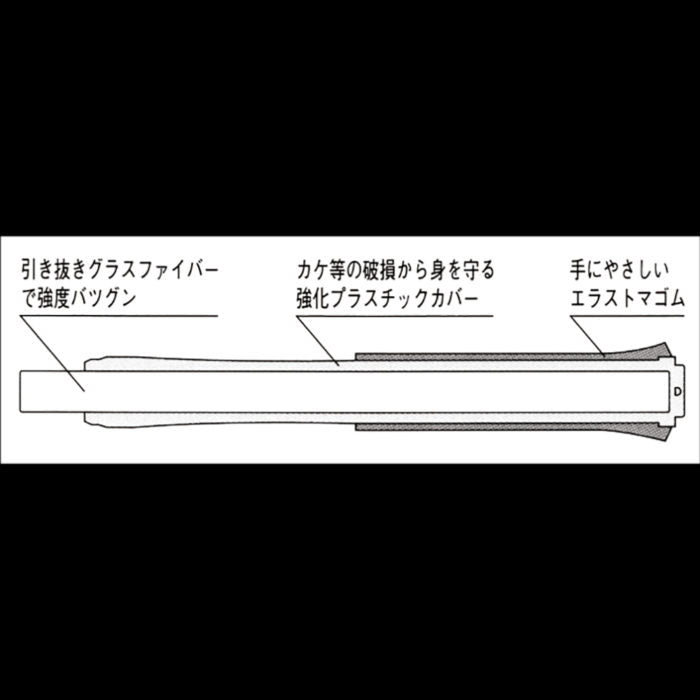 Dogyu Formwork Hammer G.P.R Multi-Layer Shaft Medium Smooth Face #01316