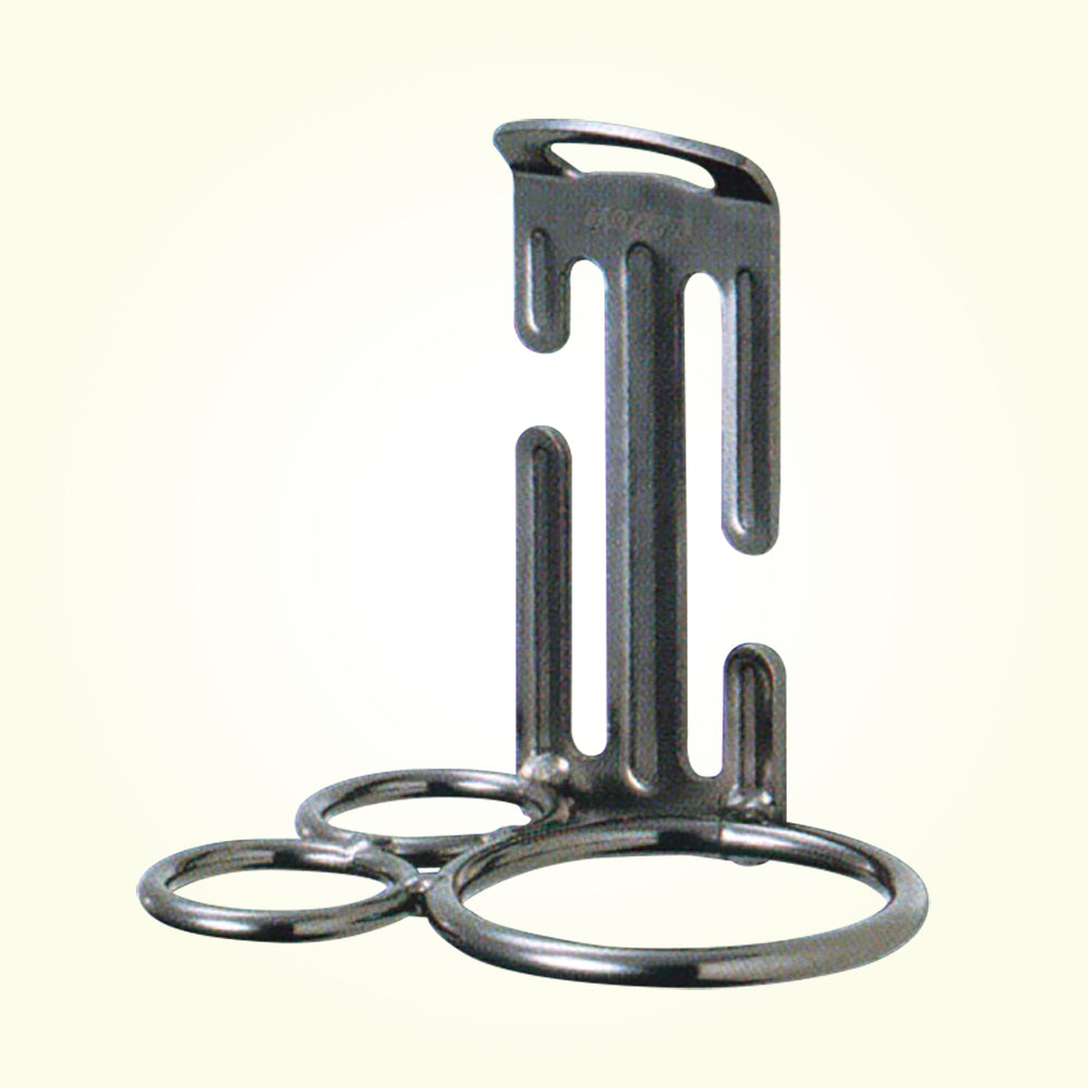 Dogyu Black Metallic Tool Hook FM-1 Fixed Triple Ring #02187