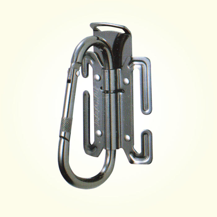 Dogyu Black Metallic Folding Carabiner Tool Hook FM-52 #02194