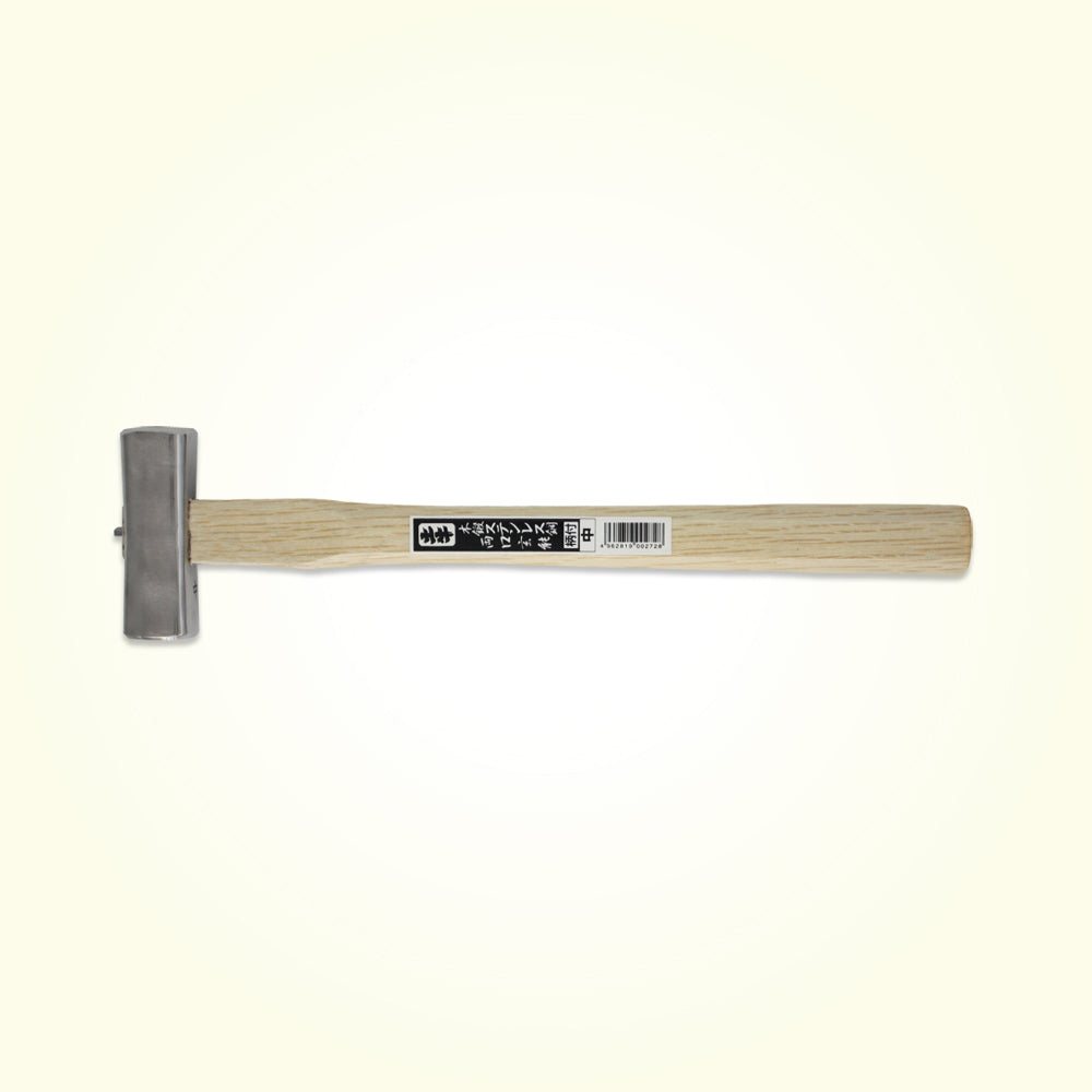 Dogyu Stainless Steel Double-Faced Genno Hammer Large #00273