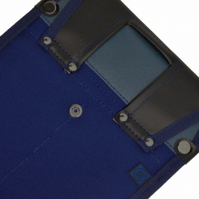 Marukin Canvas Waist Pouch with Inner Pocket, Blue YK-06